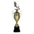 Trofeo de Copa de Metal con Figura Serie M1 de Futbol Americano